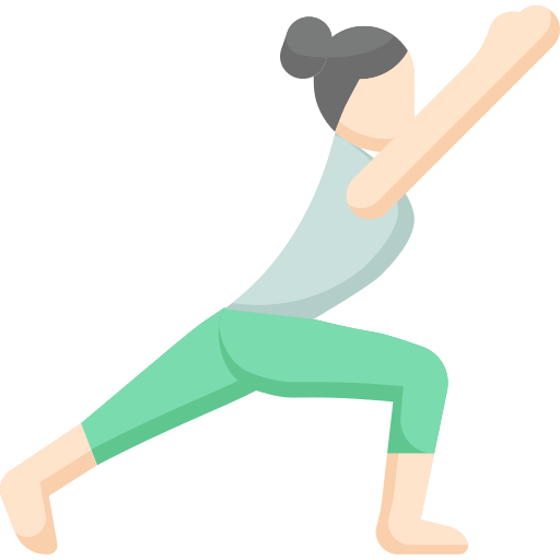 woman doing yoga pose